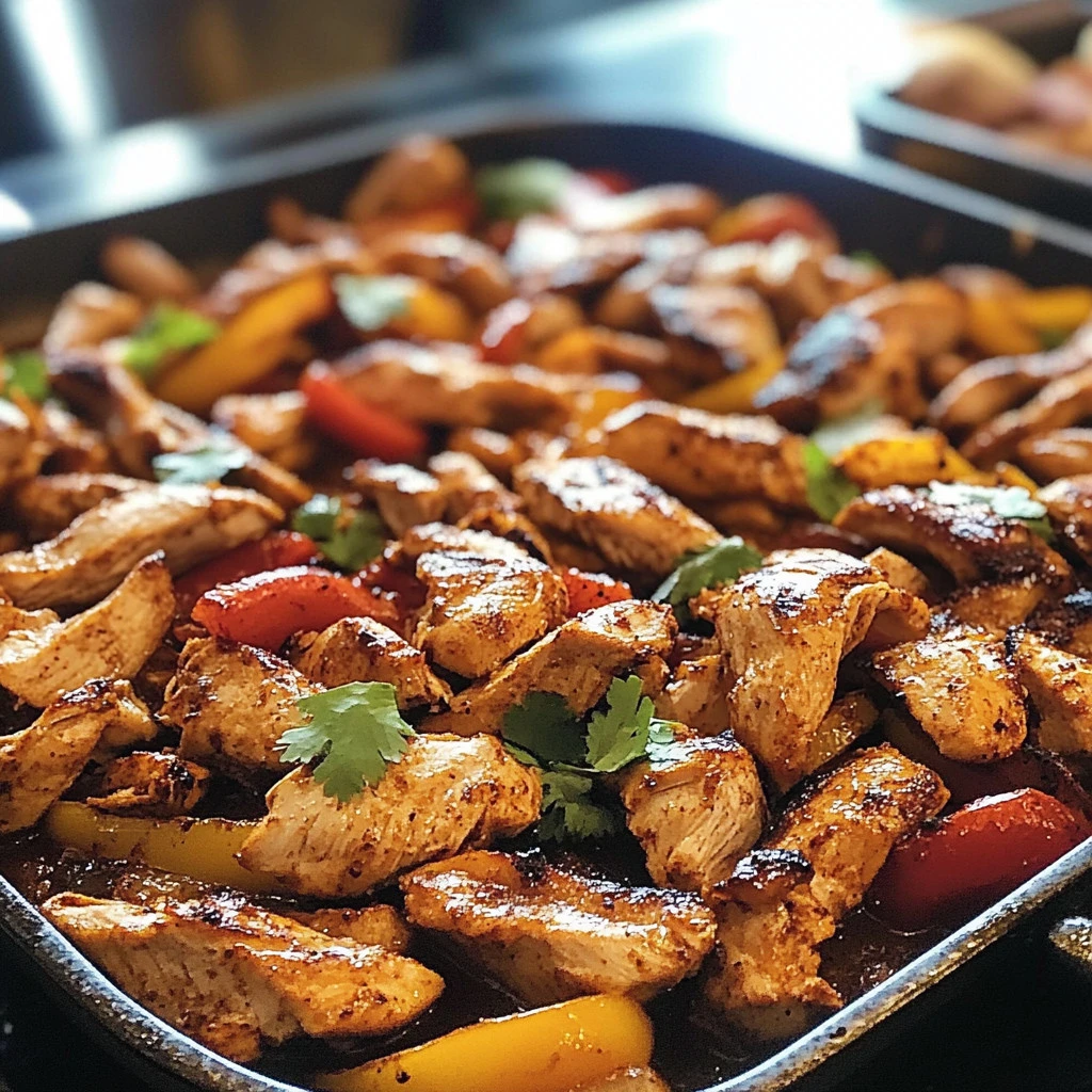 Fajitas de Pollo: Deliciosa Receta Mexicana de Fajitas de Pollo