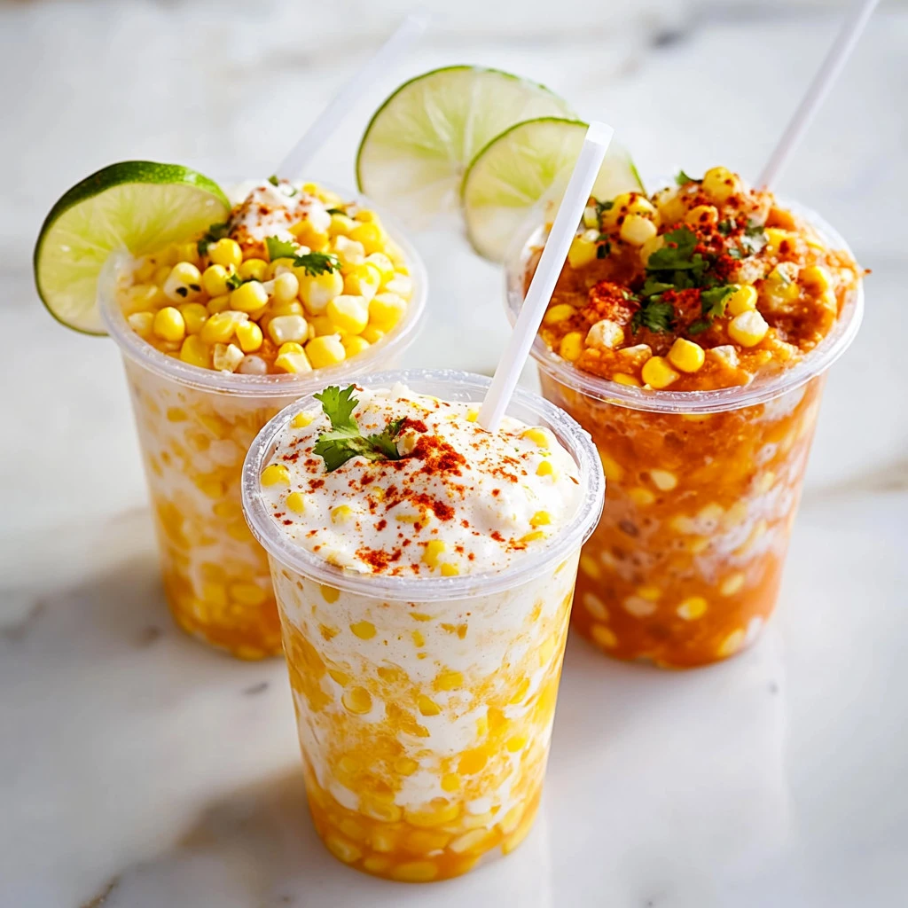 Taza de Elote con Crema: Deliciosa Receta Mexicana de Elote