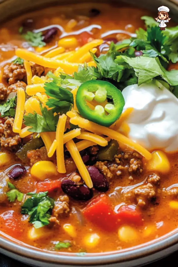 Deliciosa Receta de Sopa de Taco Una Sabrosa Sopa Mexicana para Cualquier Ocasión