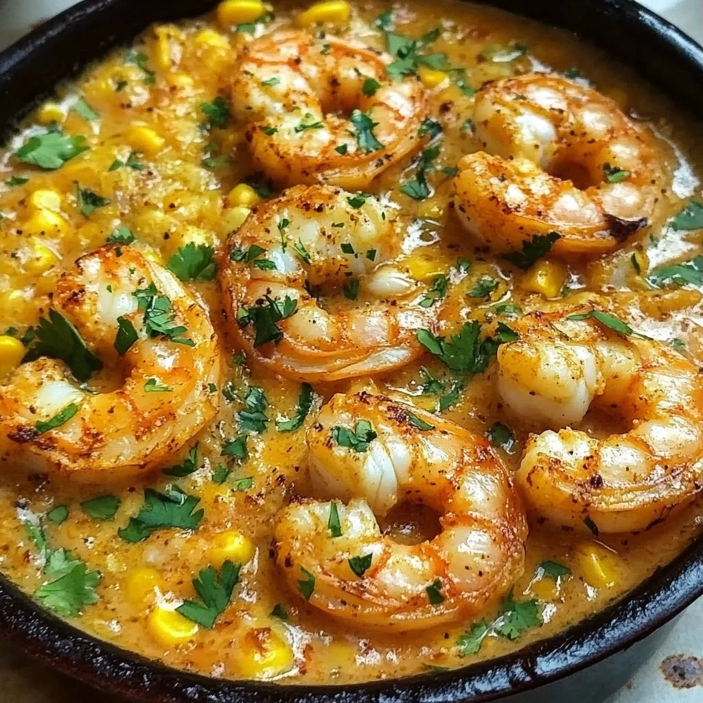 Camarones con Maíz Crema: Receta Deliciosa y Fácil para Disfrutar en Casa